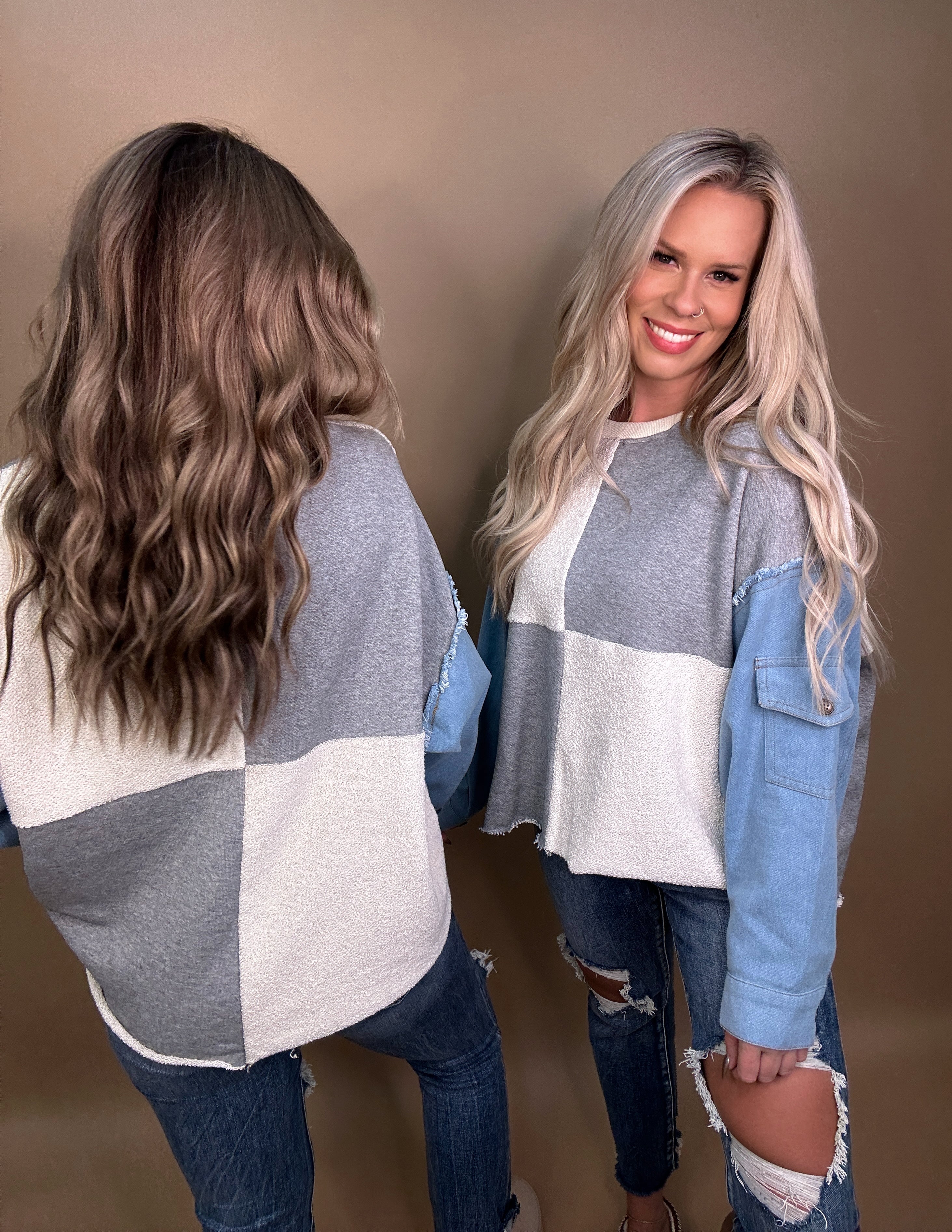 Blue Jean Baby Pullover