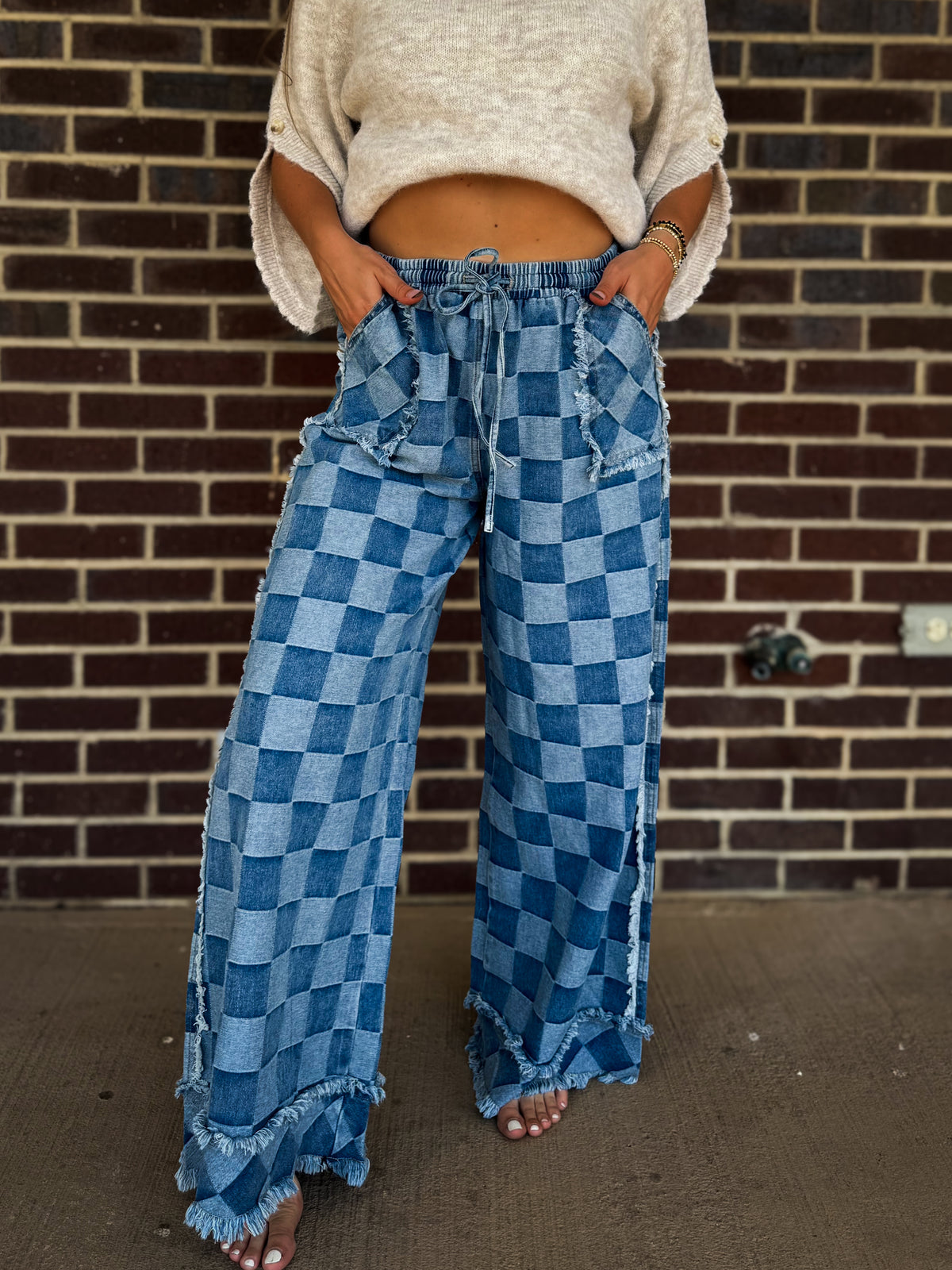The Wilder Checkered Pants