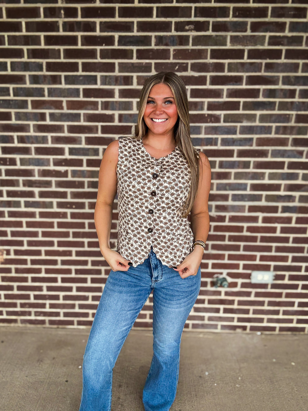 The Sadie Scallop Vest