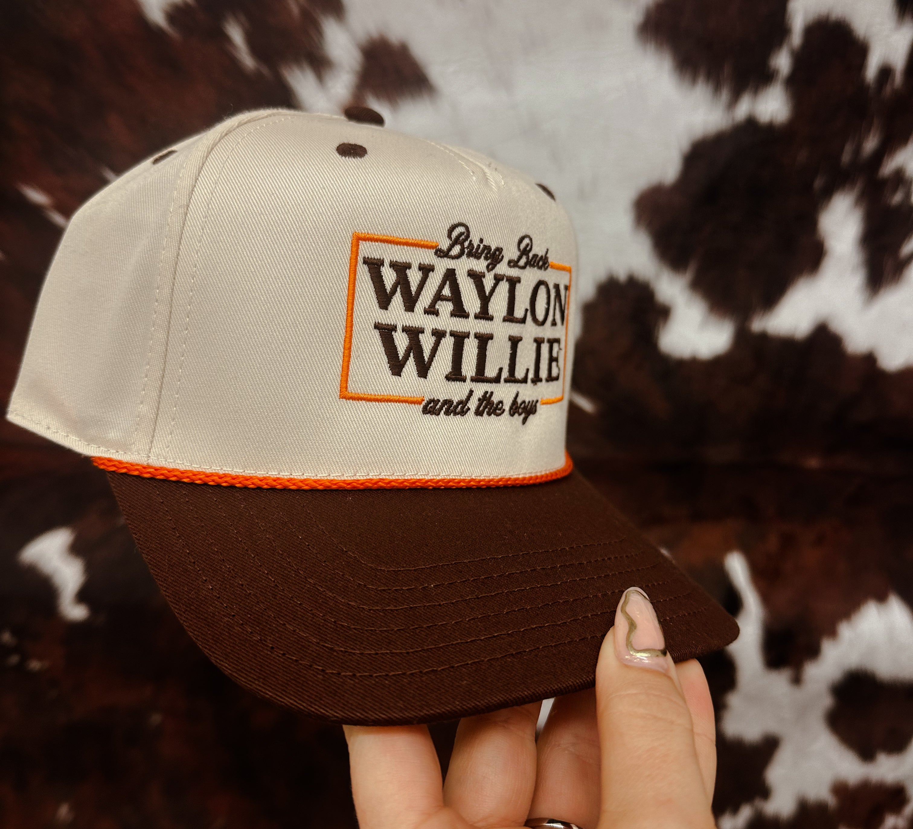 Bring Back Waylon Willie and the Boys Hat