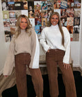 The Rainey Two Toned Sweater