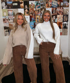 The Rainey Two Toned Sweater