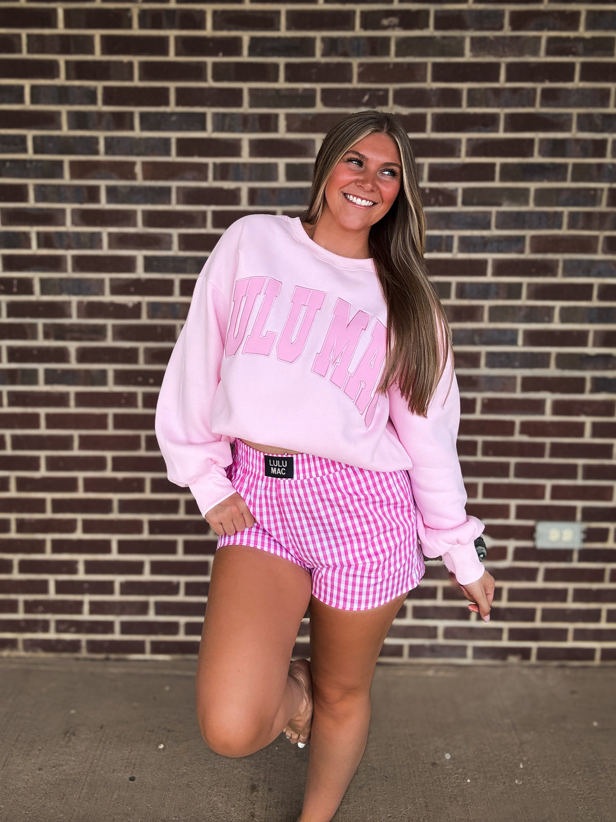 Bubble Gum Pink Mockneck