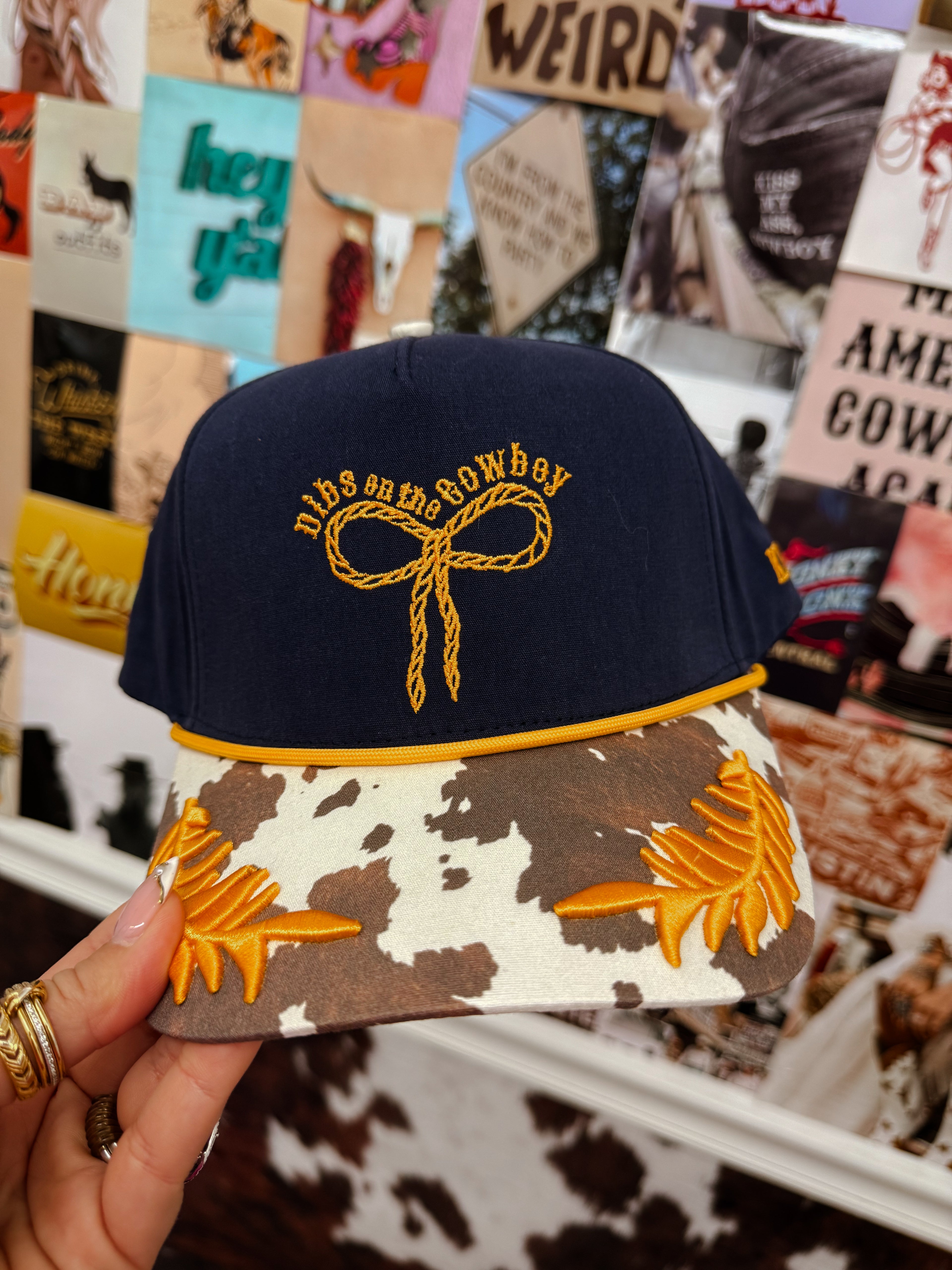 Dibs On The Cowboy Trucker Hat