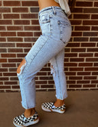 The Erin Acid Wash Denim By Lovervet