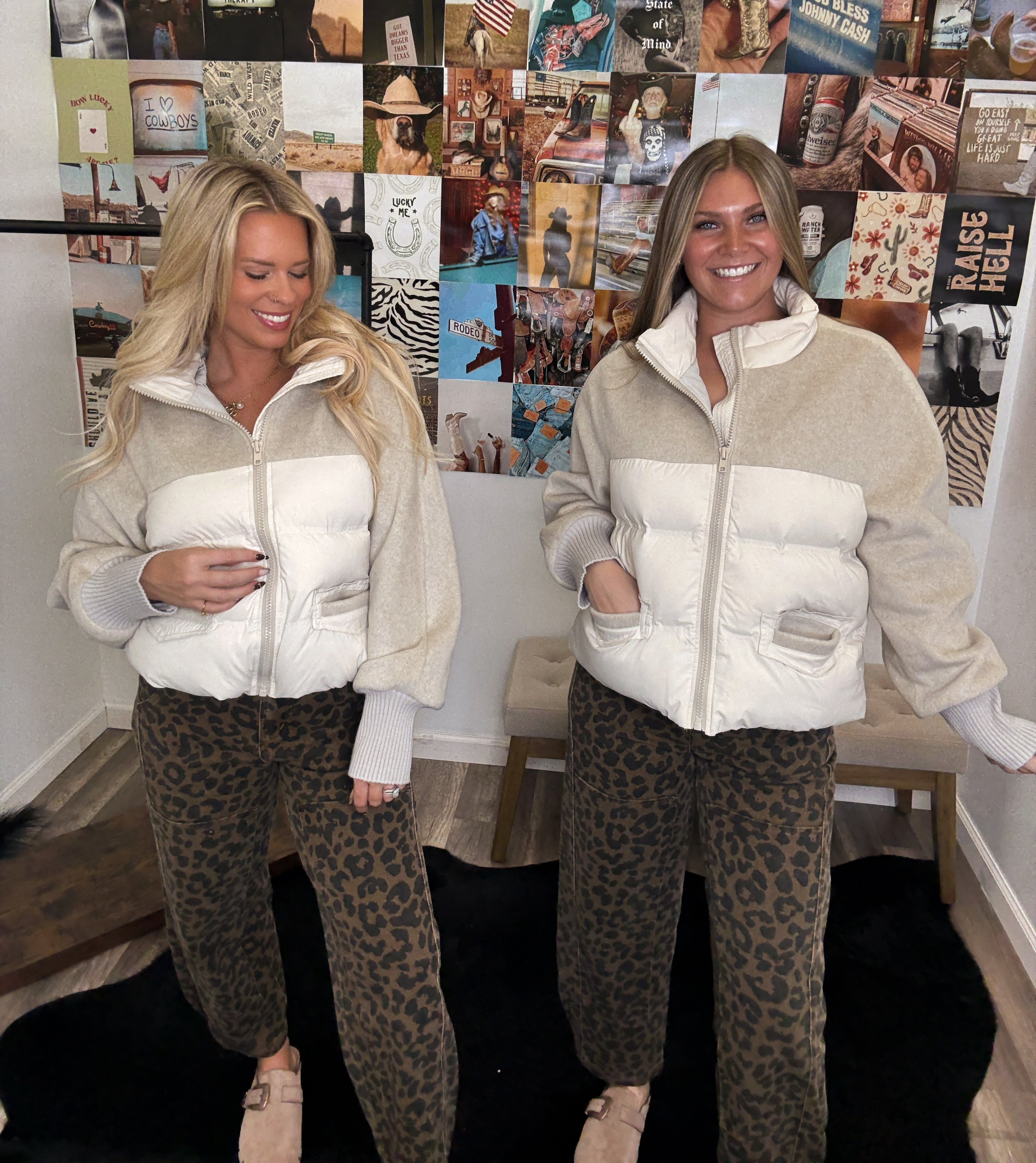 Make A Toast Puffer Jacket