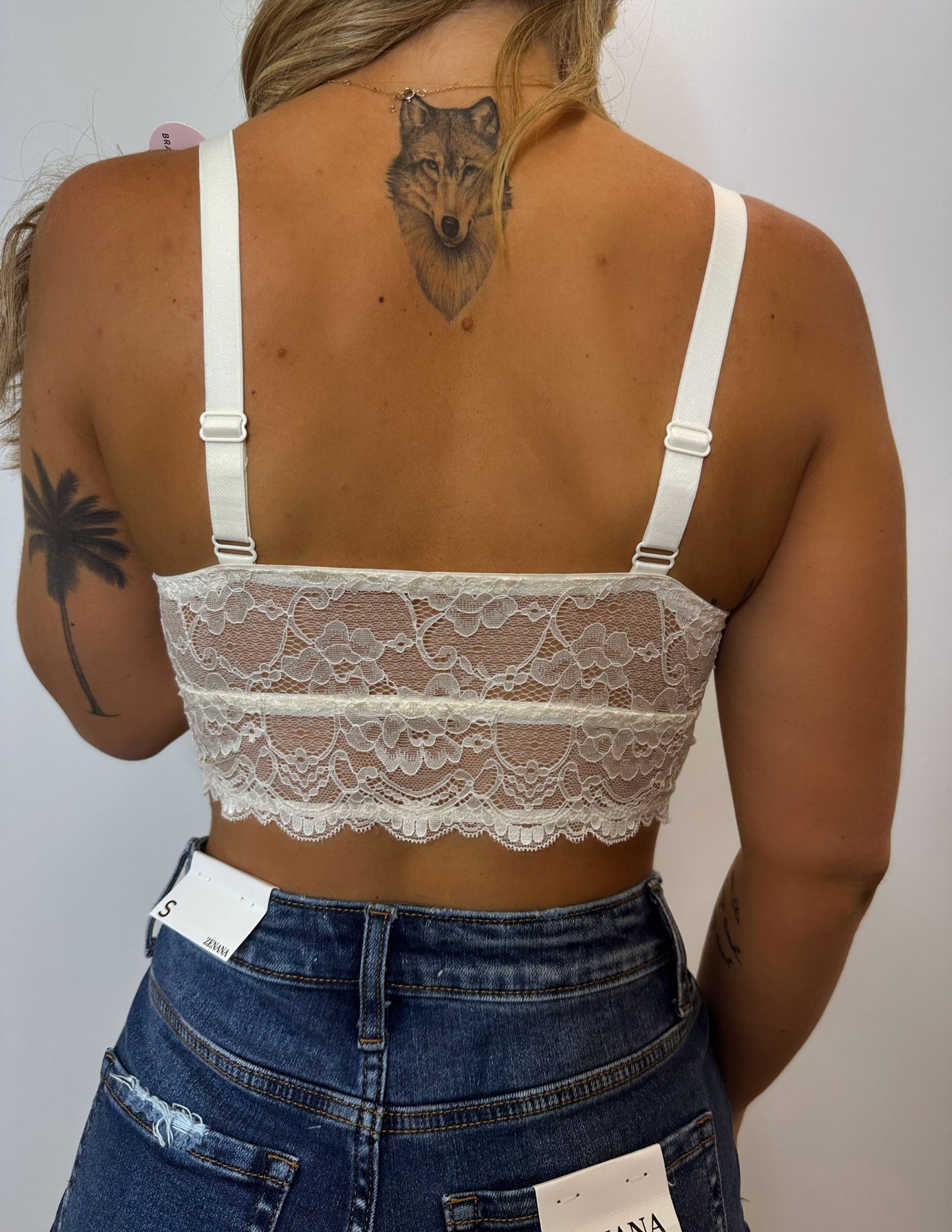 The Lacie Bralette- Cream