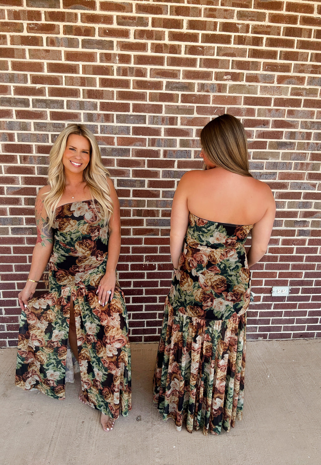 The Clyde Vintage Floral Dress