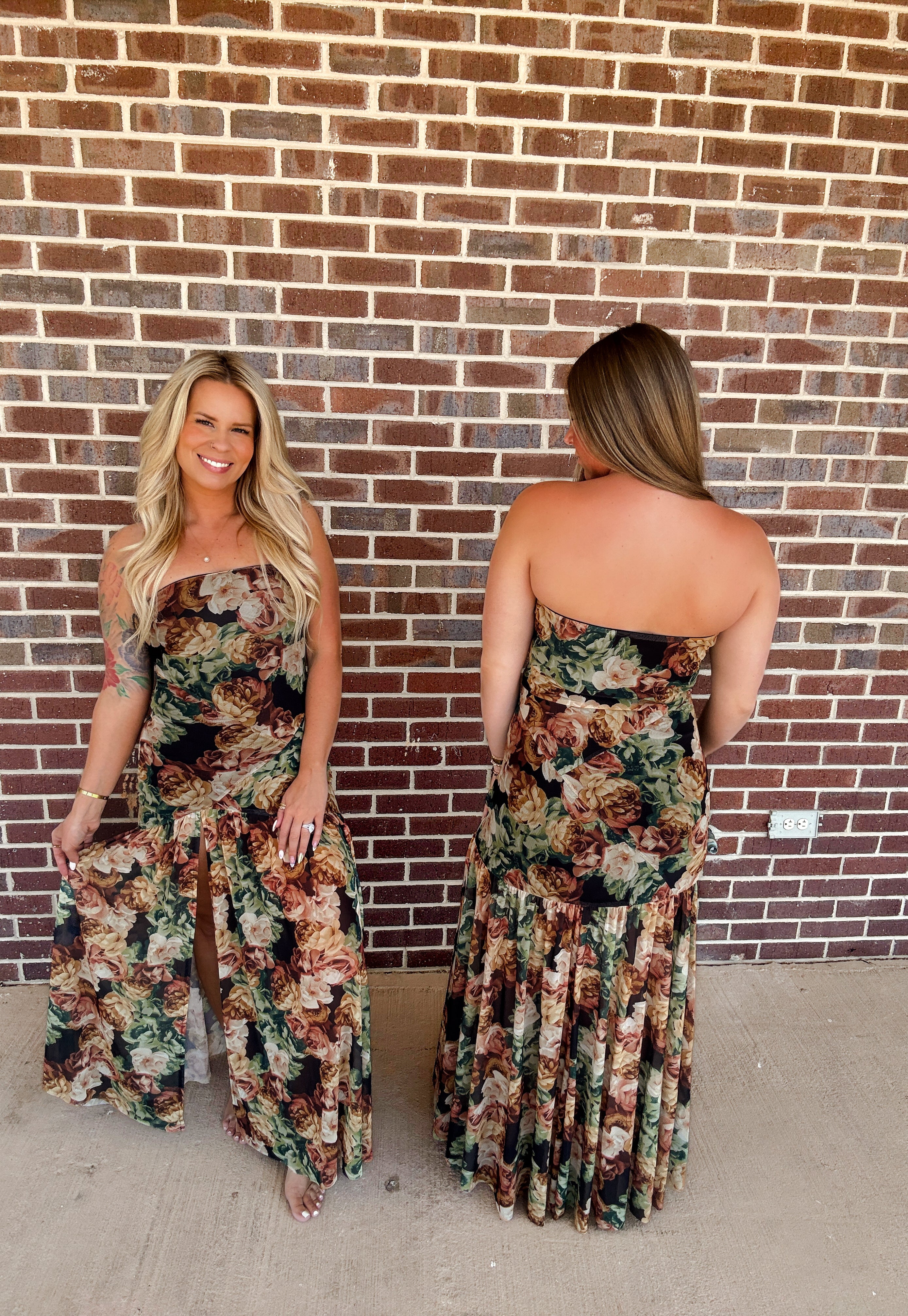 The Clyde Vintage Floral Dress