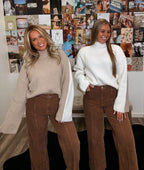 The Rainey Two Toned Sweater