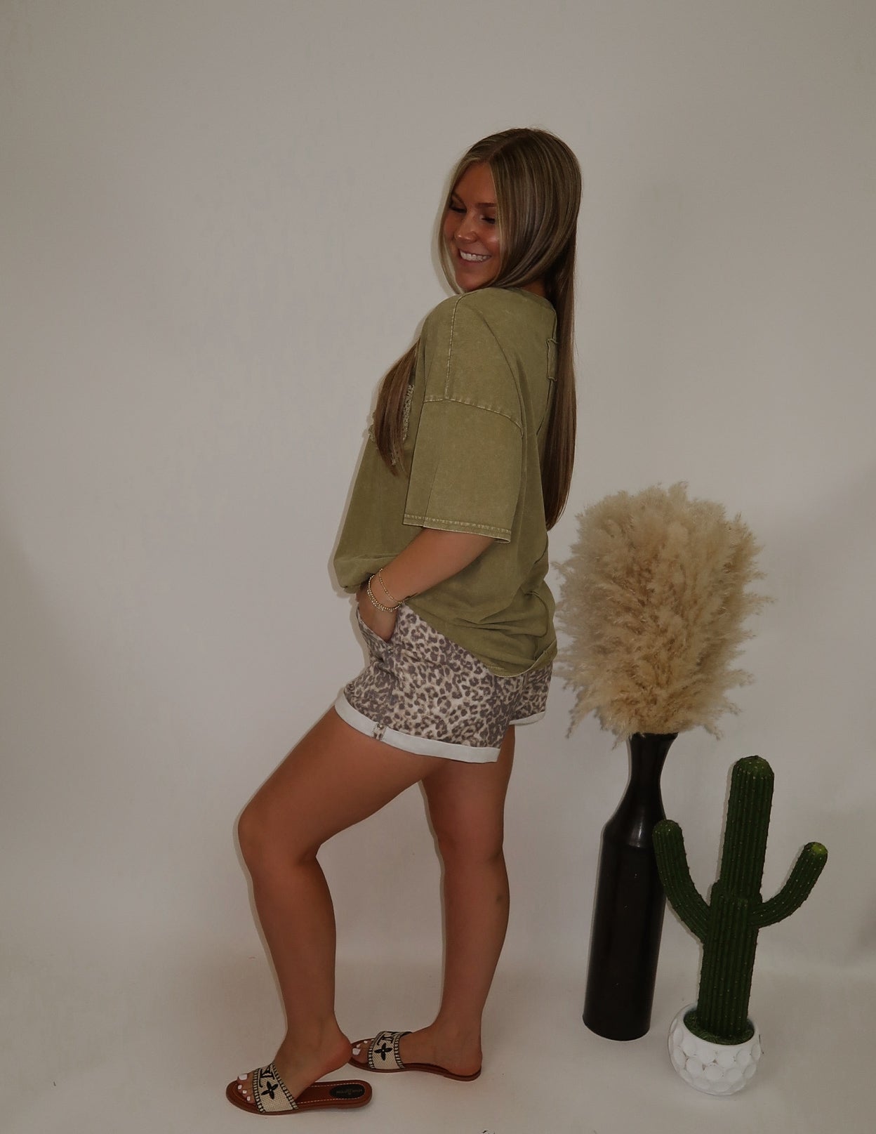 The Colt Top- Olive