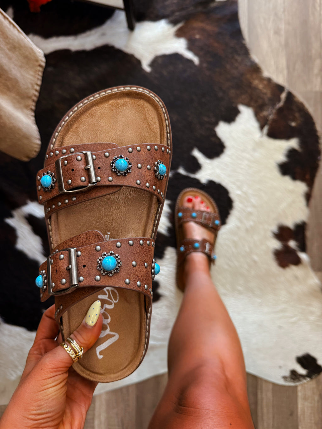 The Joleen Sandals- Tan