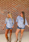 The Paisley Distressed Tee