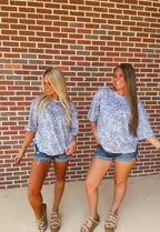 The Paisley Distressed Tee