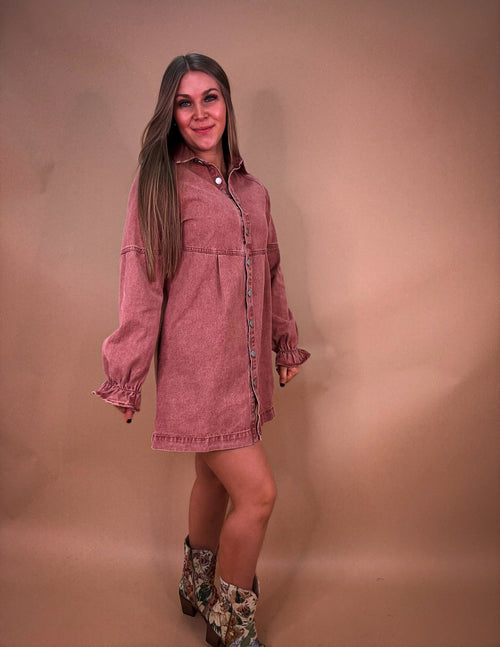 Callie Denim Dress