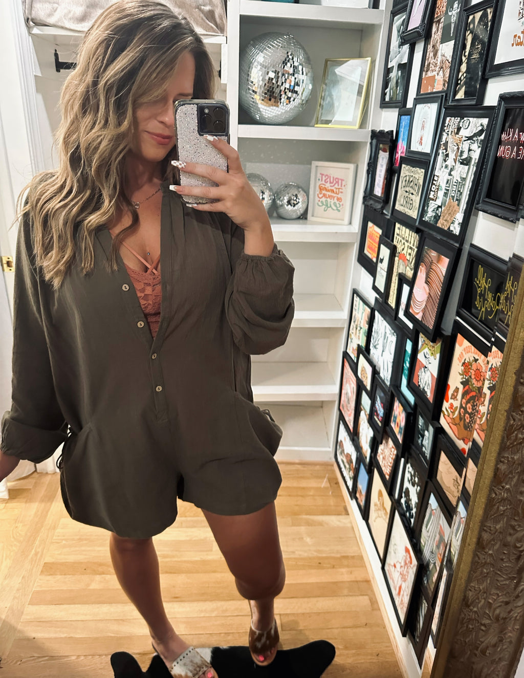 Falling In Love Romper