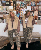 That Girl Camo Barrel Jeans