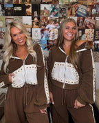 Hallie Jacket- Brown