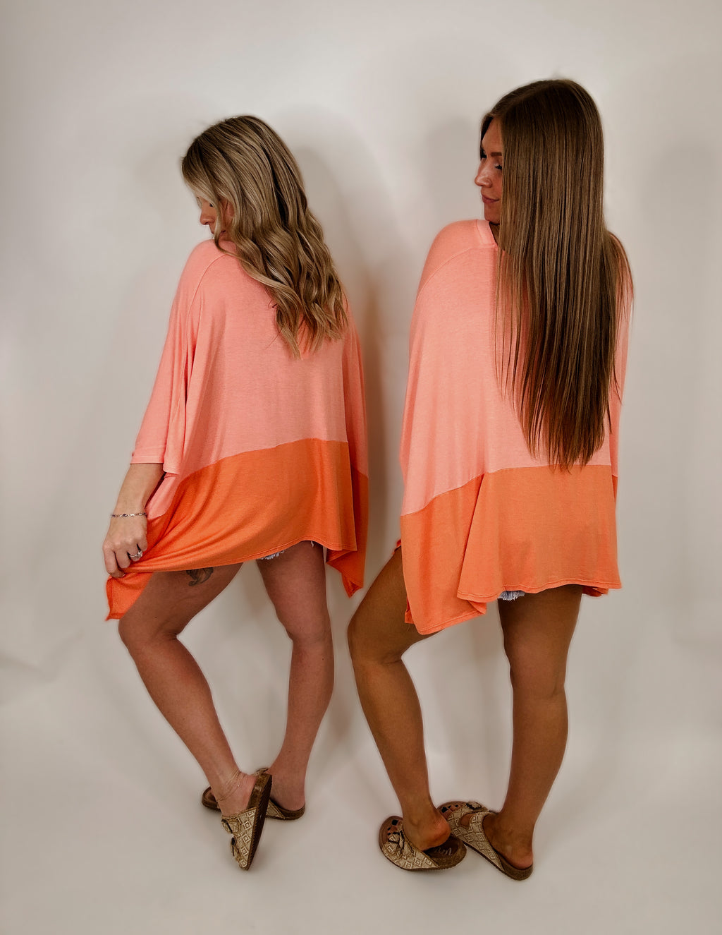 Coffee Sunsets V-Neck Top