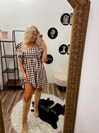 The Statement Gingham Dress