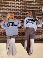 Football Gameday Reversible Mockneck