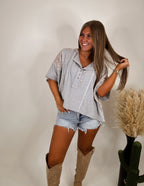 The Hilton Top- Grey