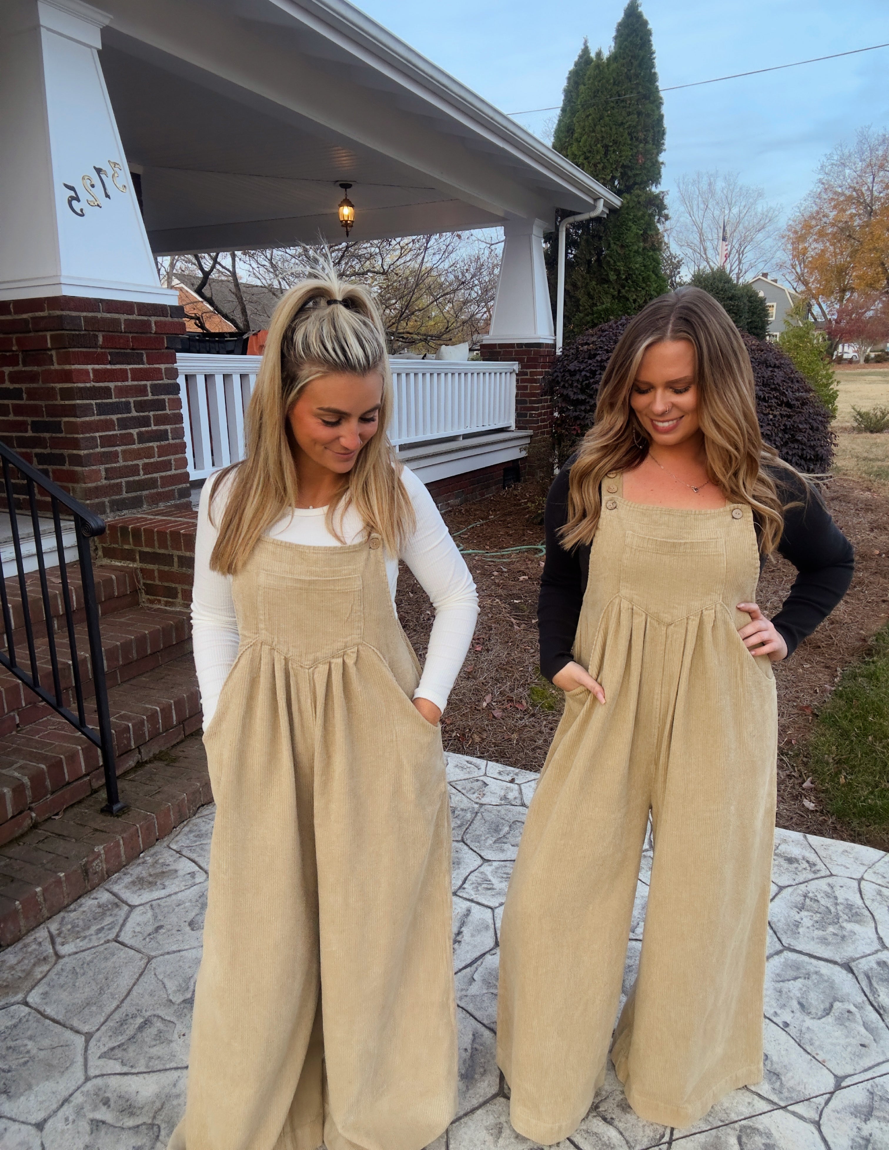 The Connie Corduroy Overalls