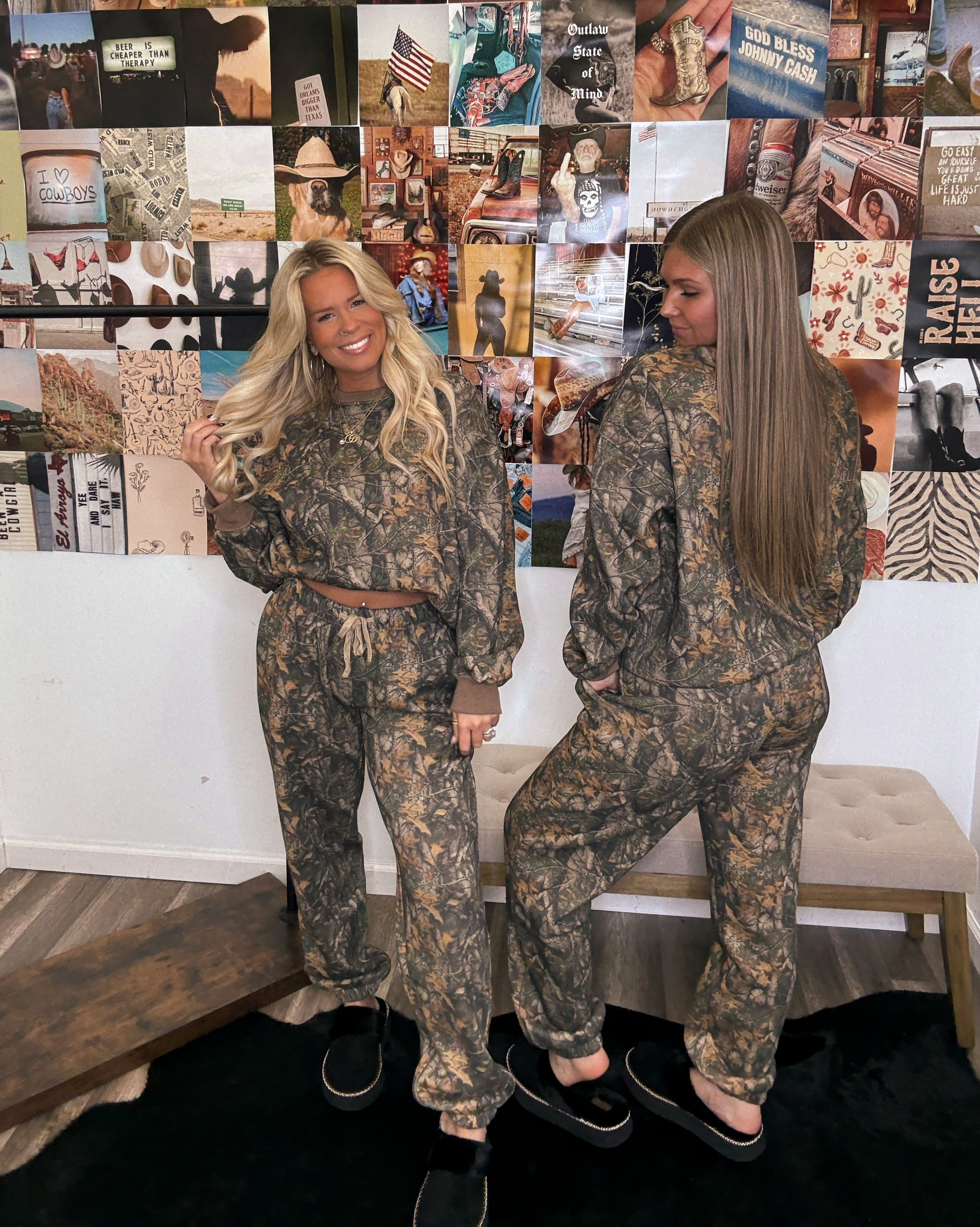 Woodlands Camo Crewneck