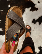 Kodi Kate Sandals- Grey