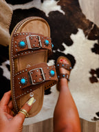 The Joleen Sandals- Tan