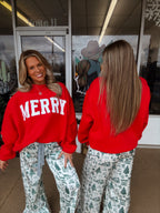 The Christmas Reversible Mockneck- Red