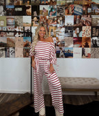 Hayden Jumpsuit- Red