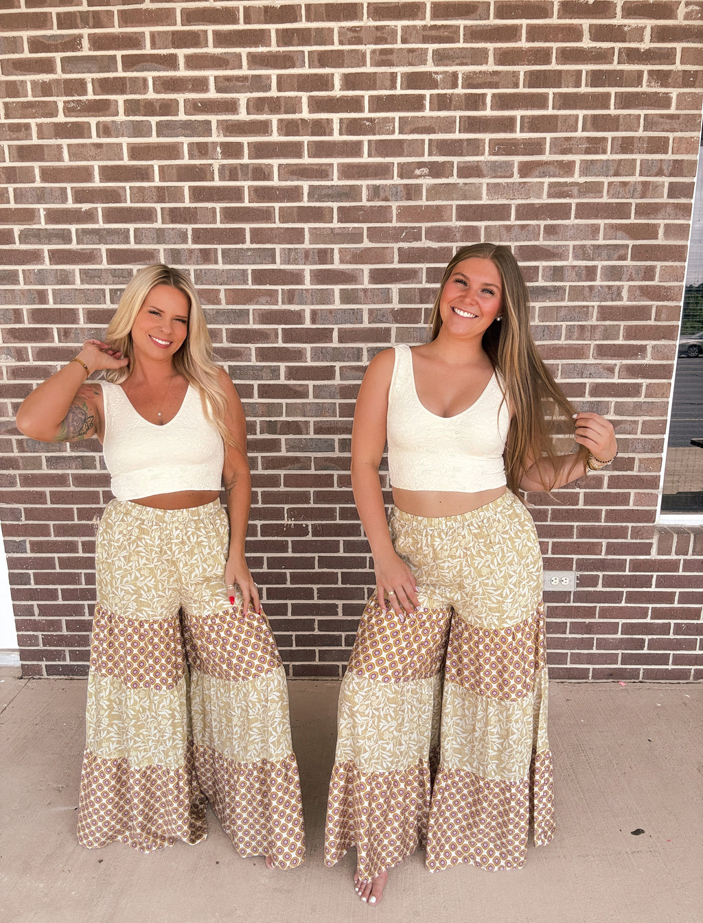 The Lexi Boho Tiered Pants