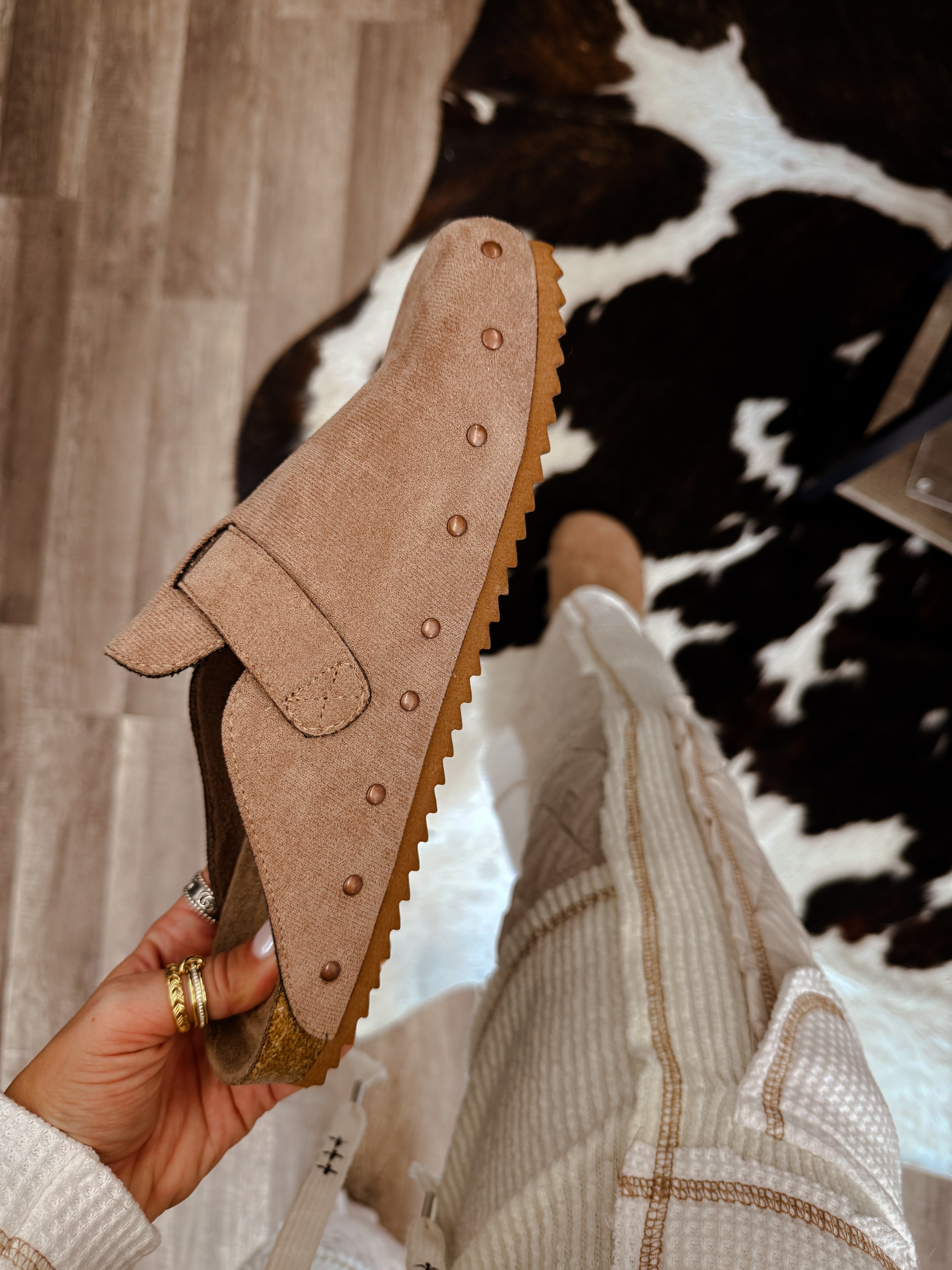 The Boston Clogs- Taupe