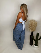 The Skye Denim Flare Pants