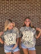 Jesus Loves You Camo Tee