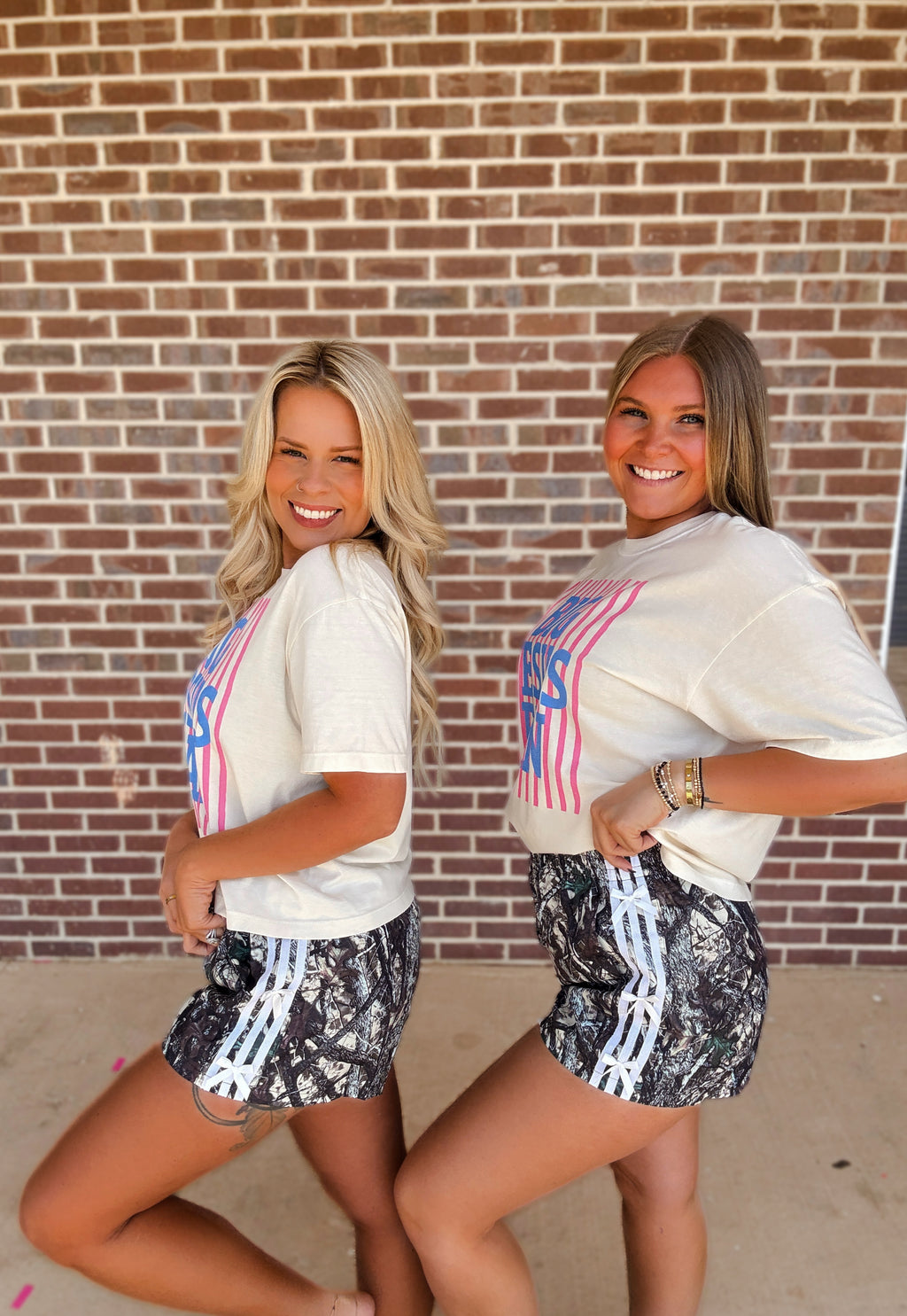 Camo Bowtie Shorts