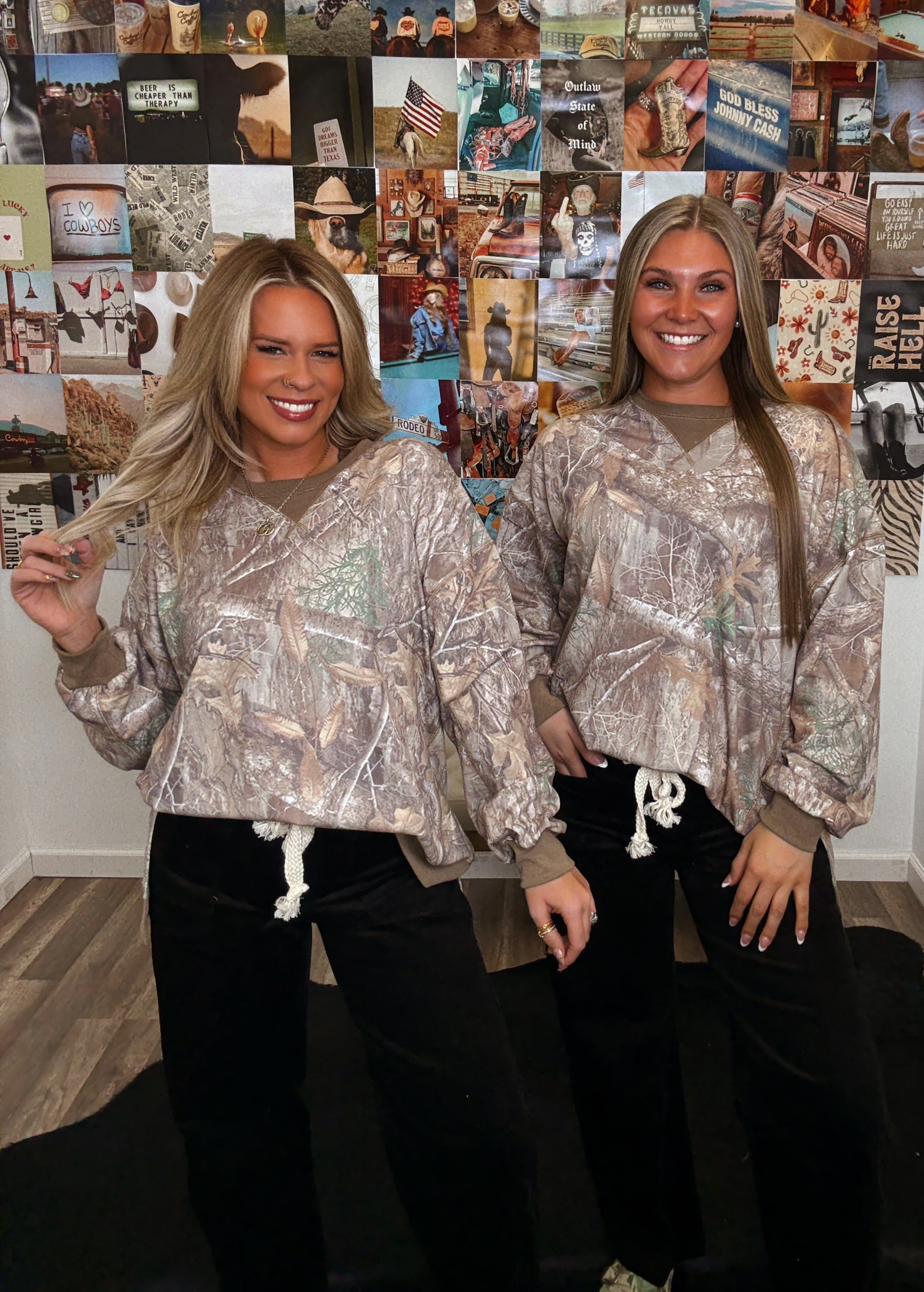 The Zoie Camo Pullover