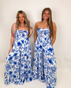 The Blissful Blue Jumpsuit