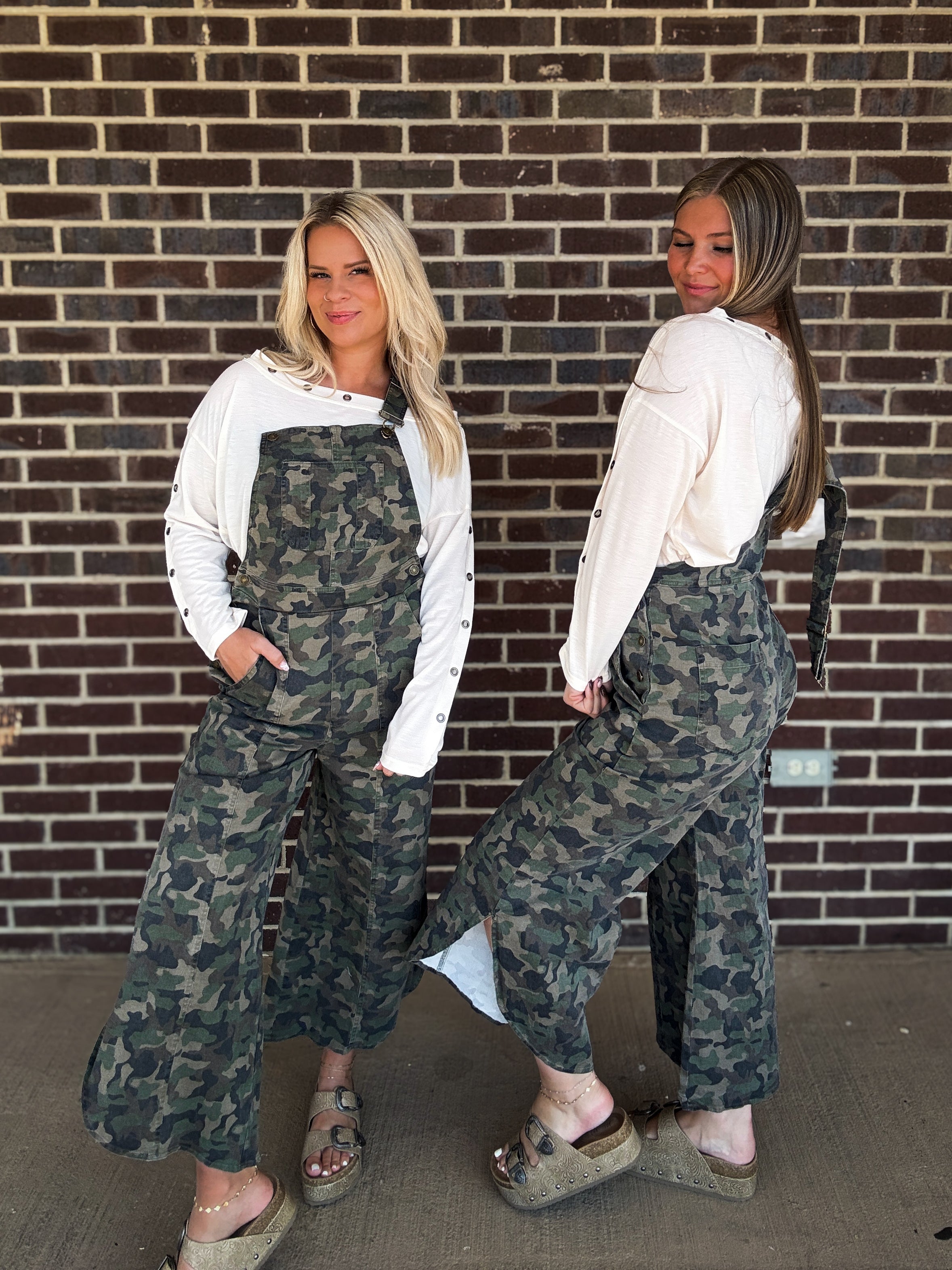 The Scout Camo Overalls