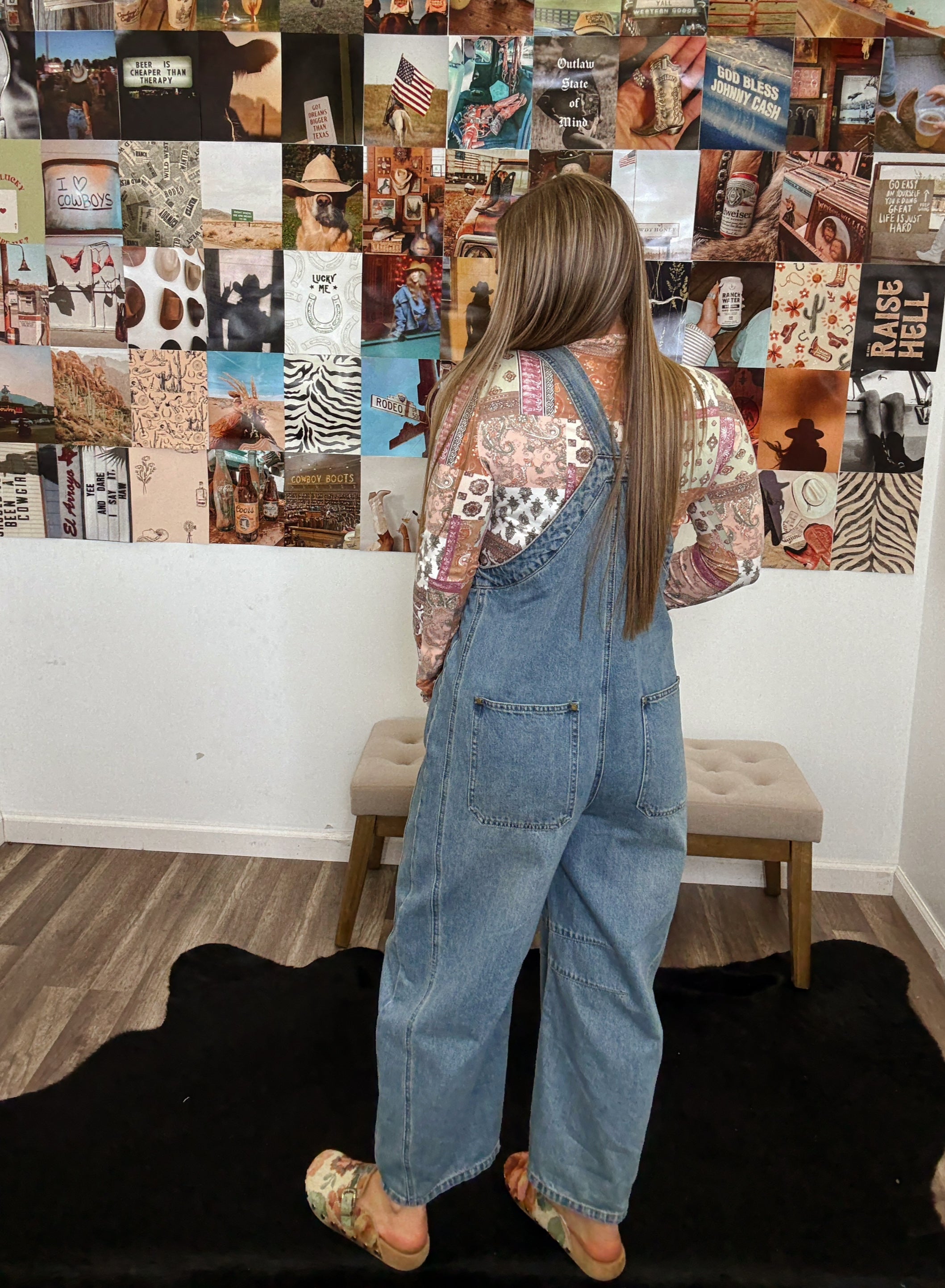 The Tanner Wide Leg Overalls