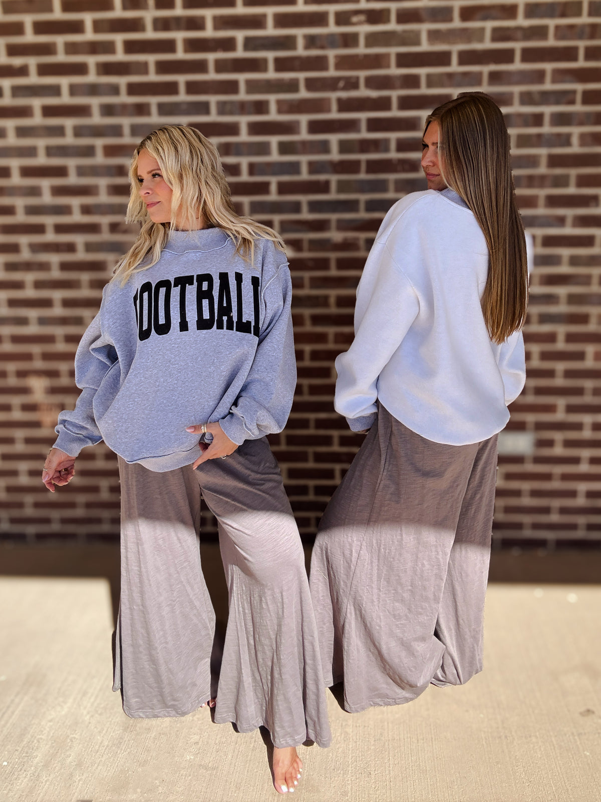 Football Gameday Reversible Mockneck