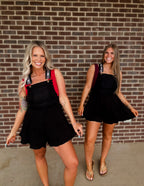 Natural Beauty Romper- Black