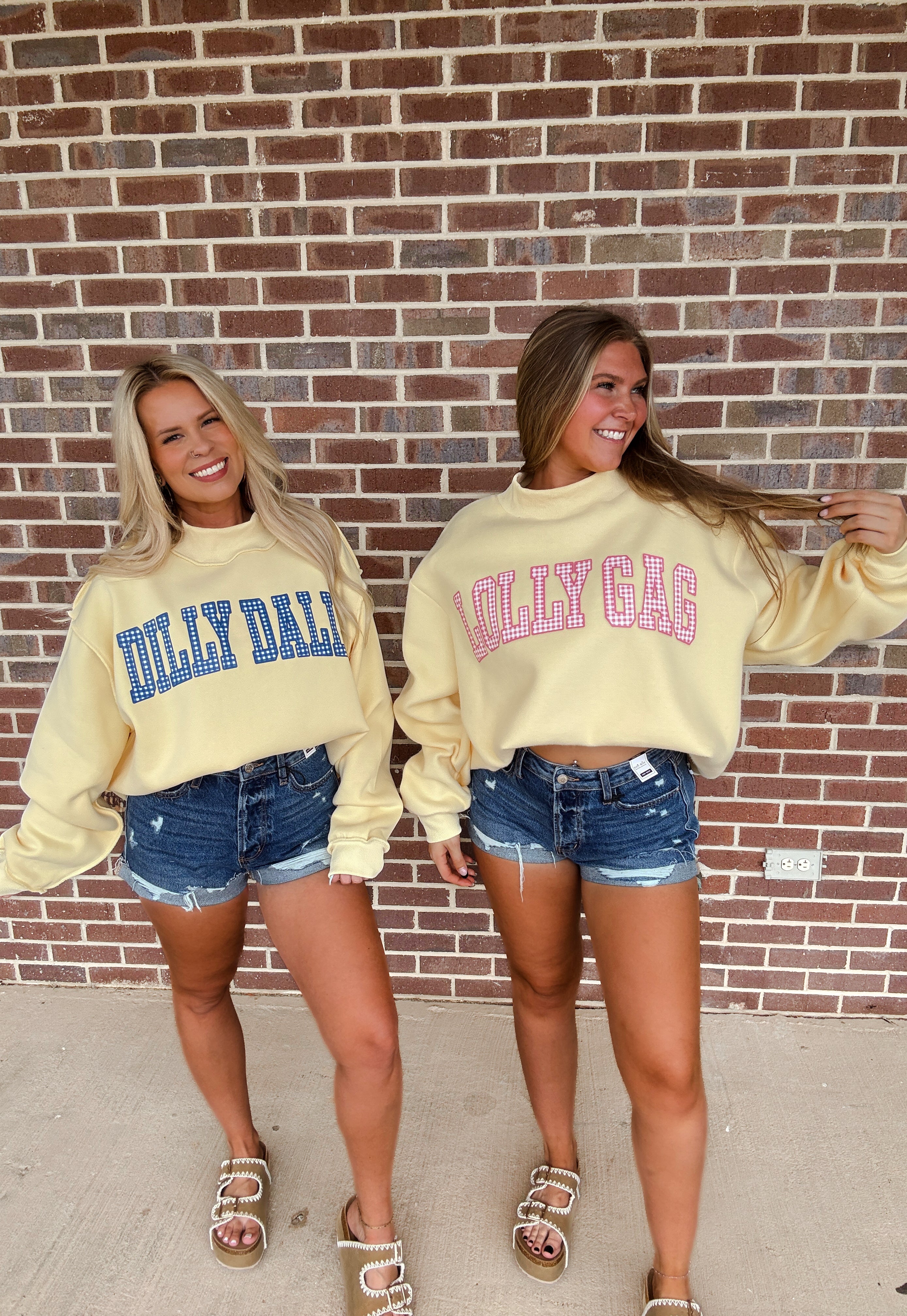 Dilly Dally Reversible Mockneck