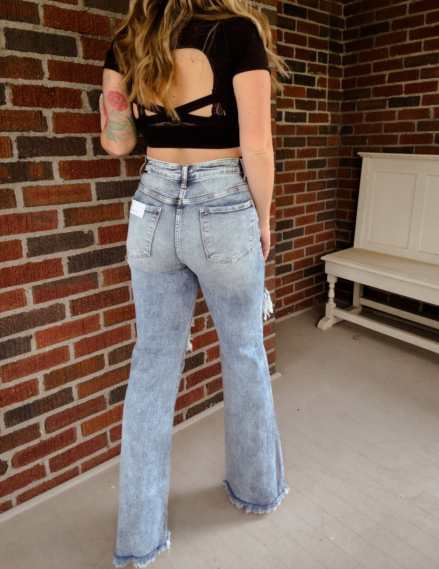 Show stopper acid wash jeans