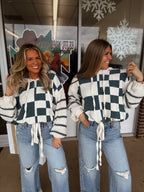 The Bree Checkered Hoodie