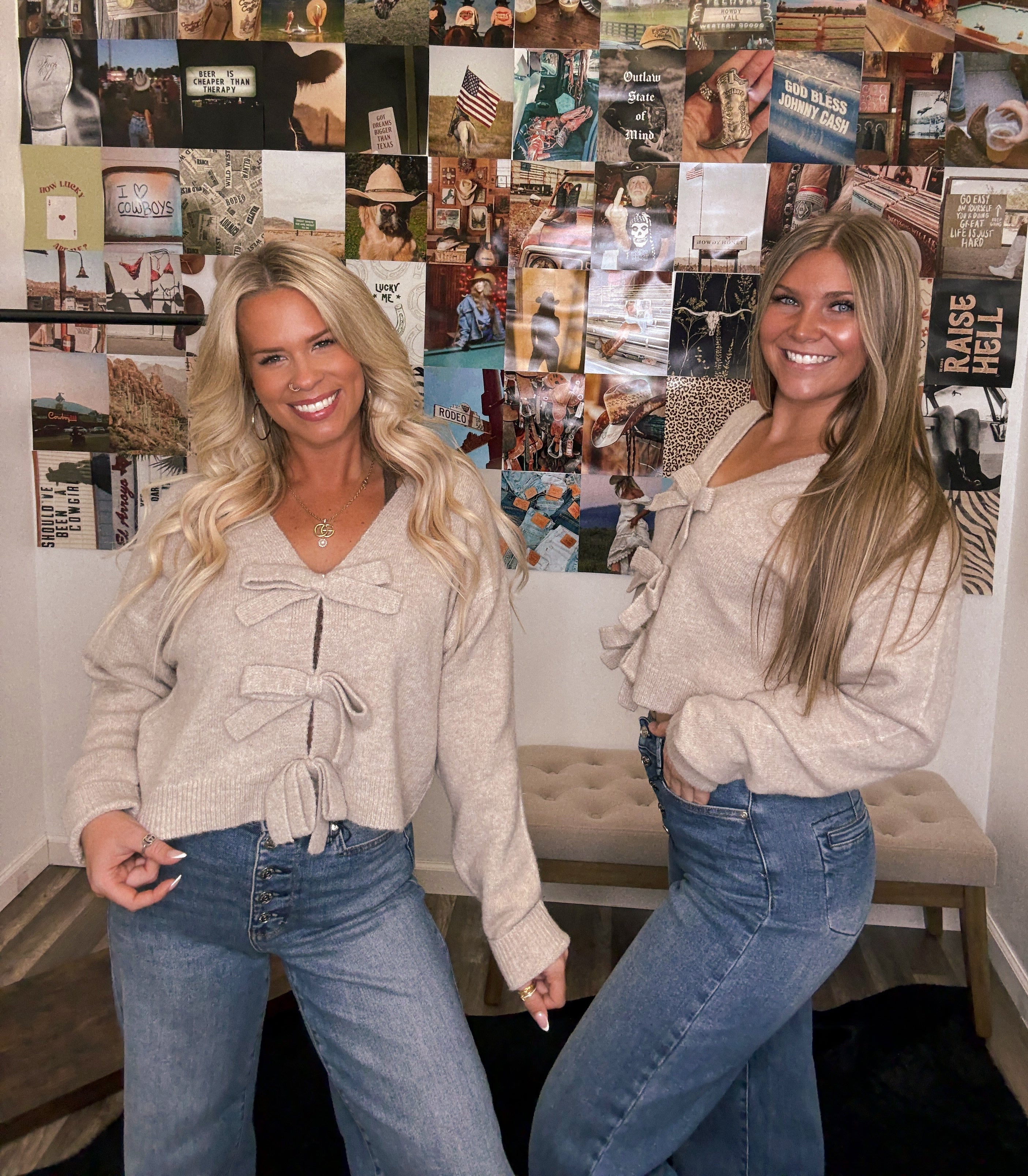 The Sara Bow Sweater