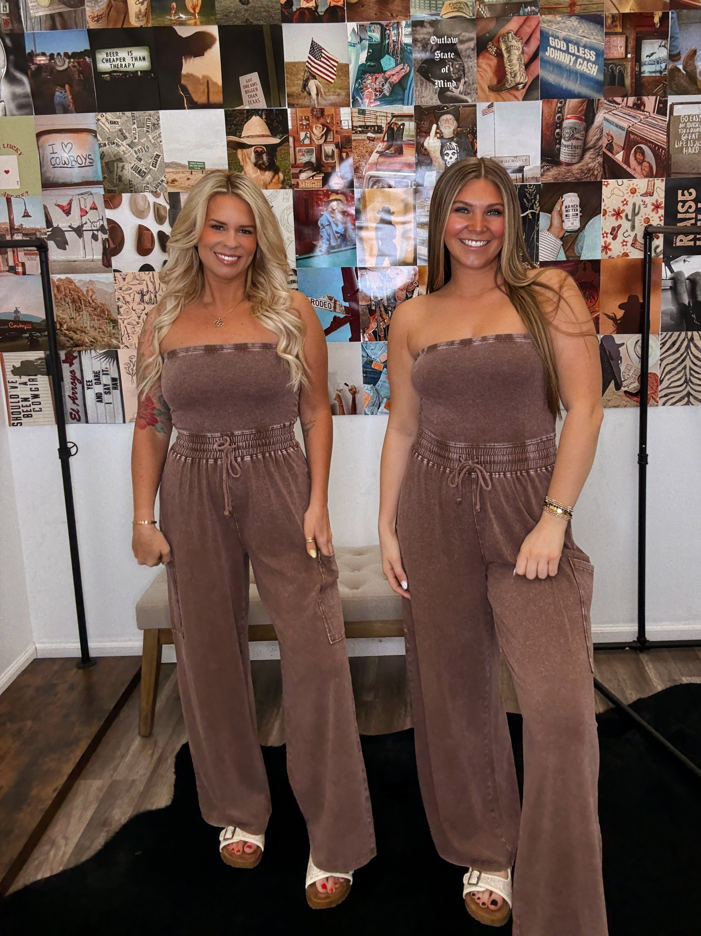 Forevermore Jumpsuit- Chocolate