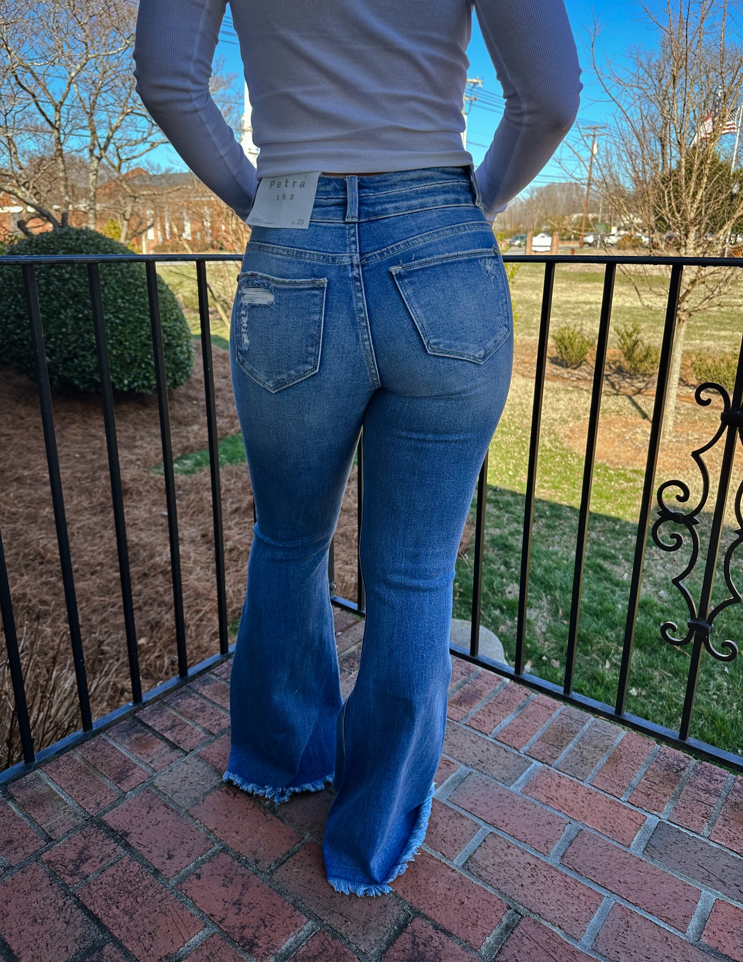 Stop & Stare Denim Flares