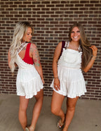 Natural Beauty Romper- Oatmeal
